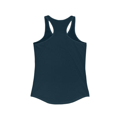 Floral Bat Racerback Tank