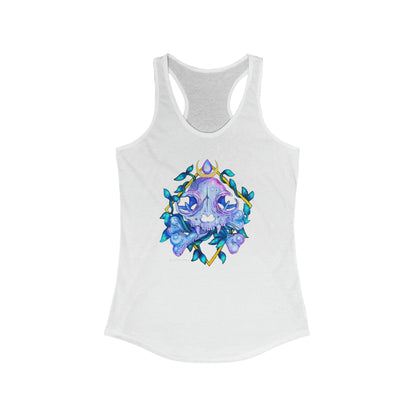 Cat Skull Racerback Tank