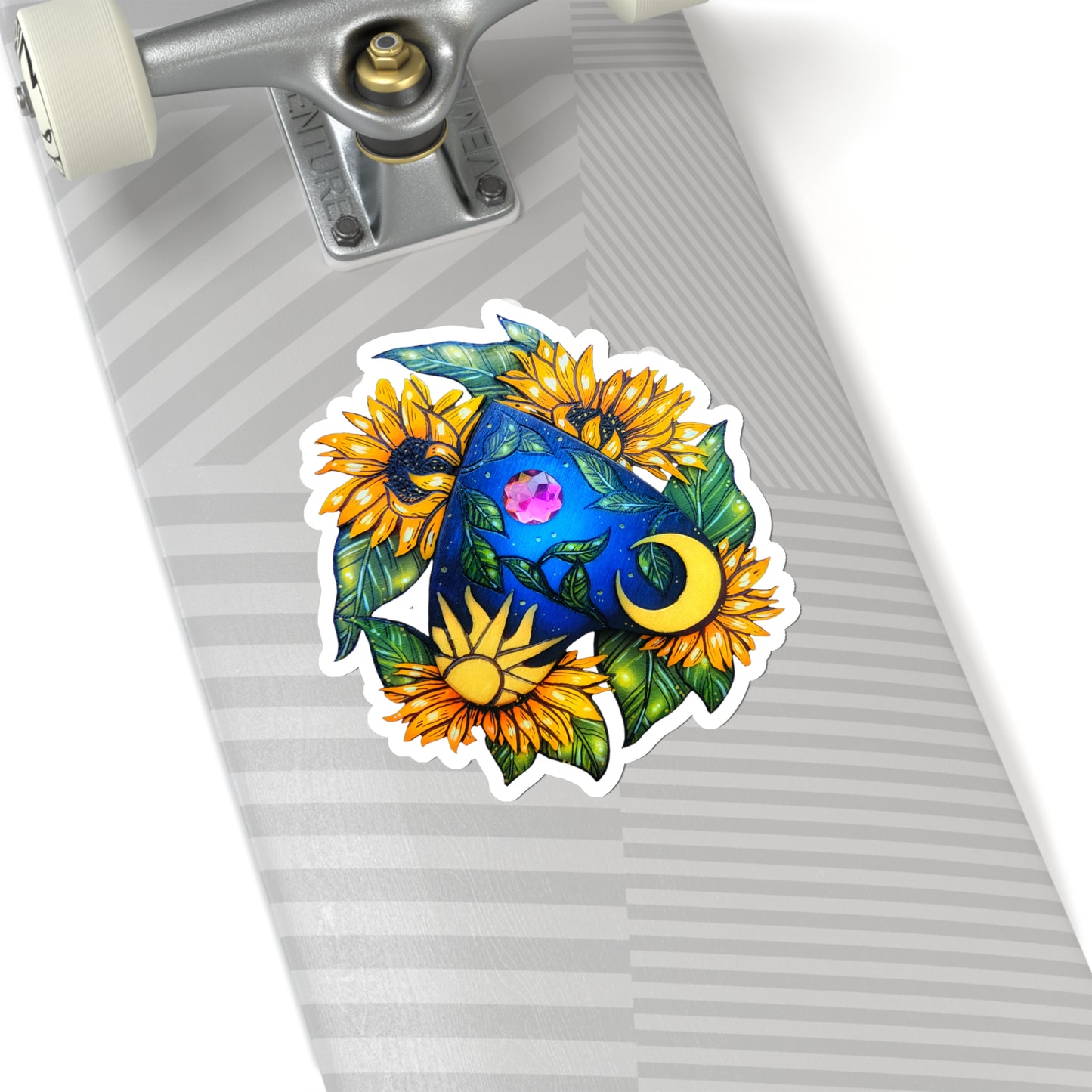 Sunflower Planchette Sticker