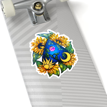 Sunflower Planchette Sticker