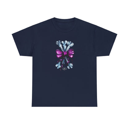 Bones in a Bow Tee