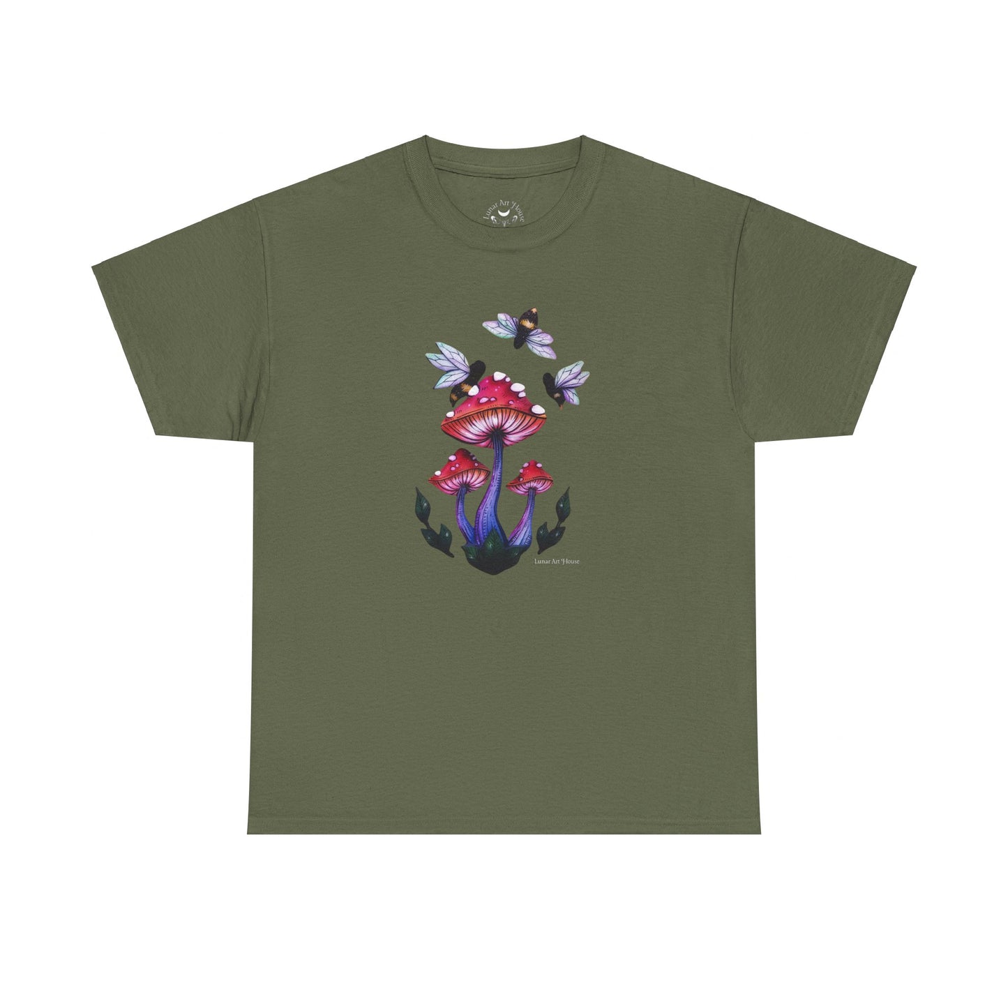 Mushrooms and Bees Tee