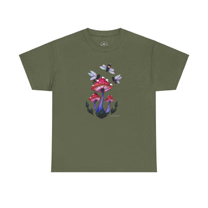 Mushrooms and Bees Tee