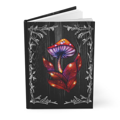 Orange Mushroom Hardcover A5 Journal