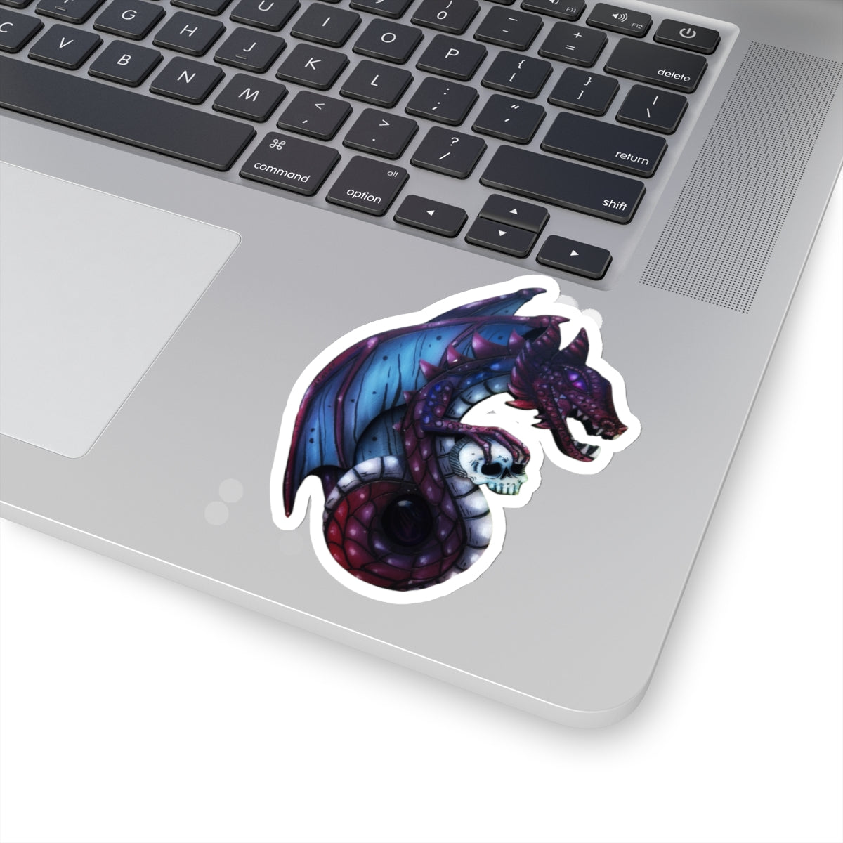 Dragon with Skull Sticker