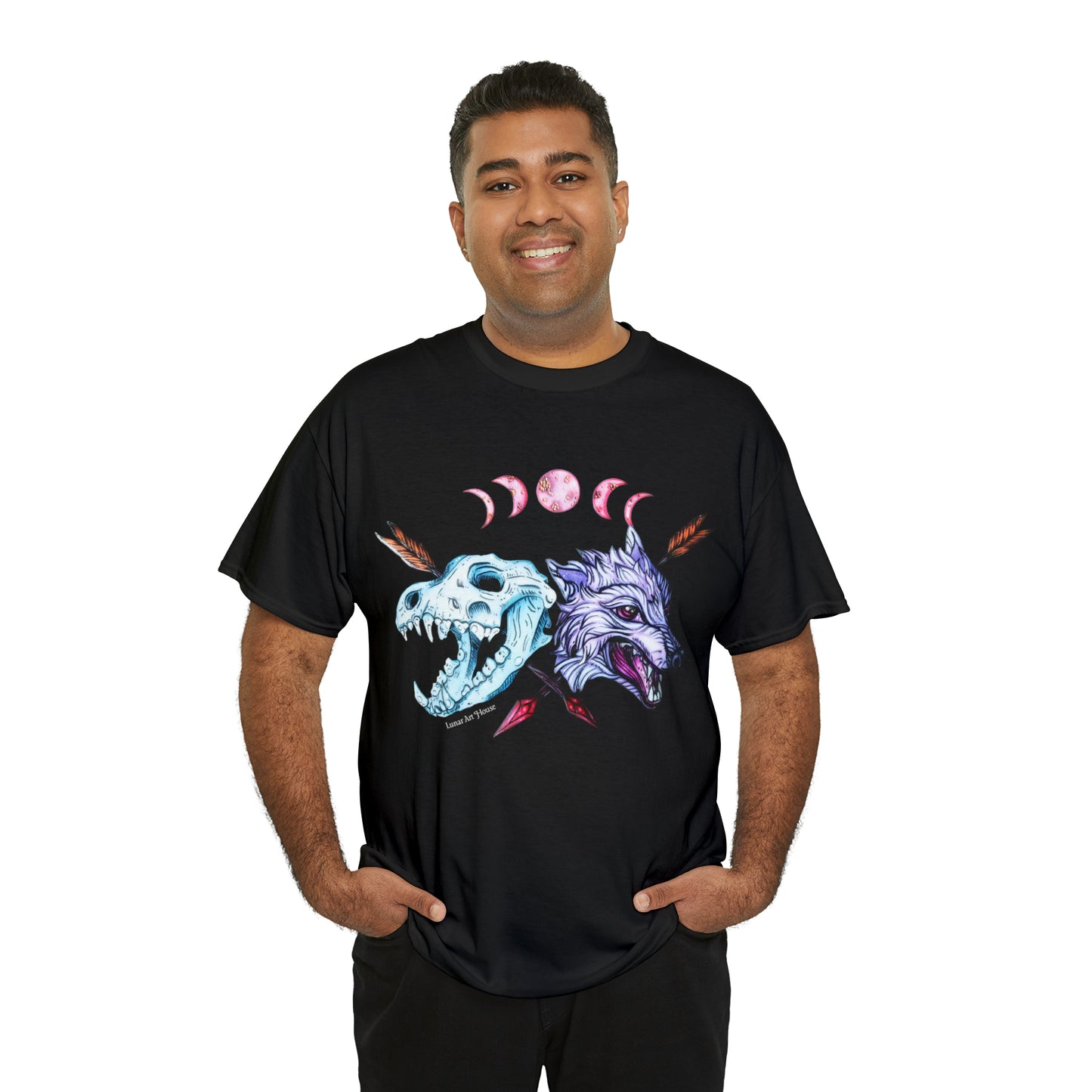 Blood Moon Wolf Tee