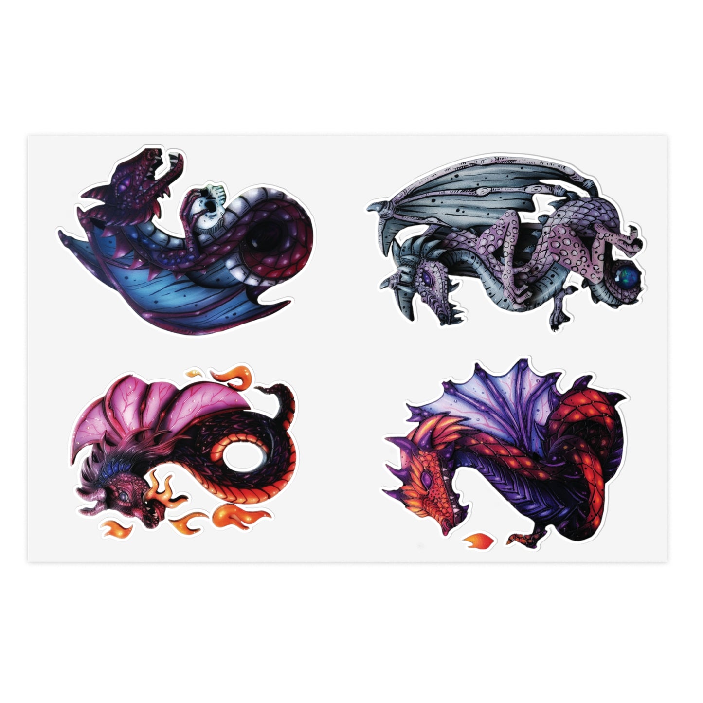Dragons Sticker Sheet