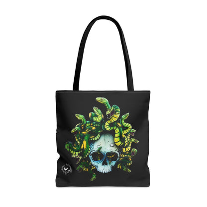 Medusa Skull Tote Bag