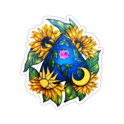Sunflower Planchette Sticker