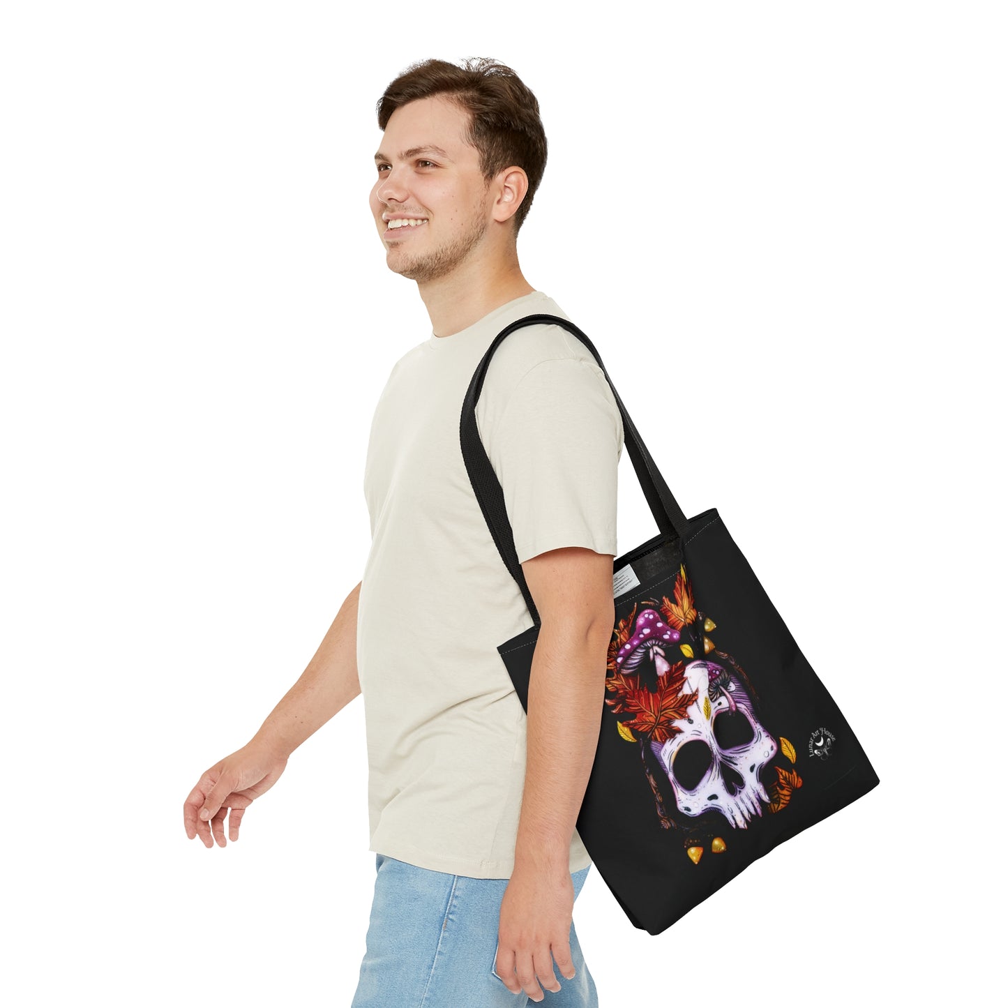 Autmn Skull Tote Bag