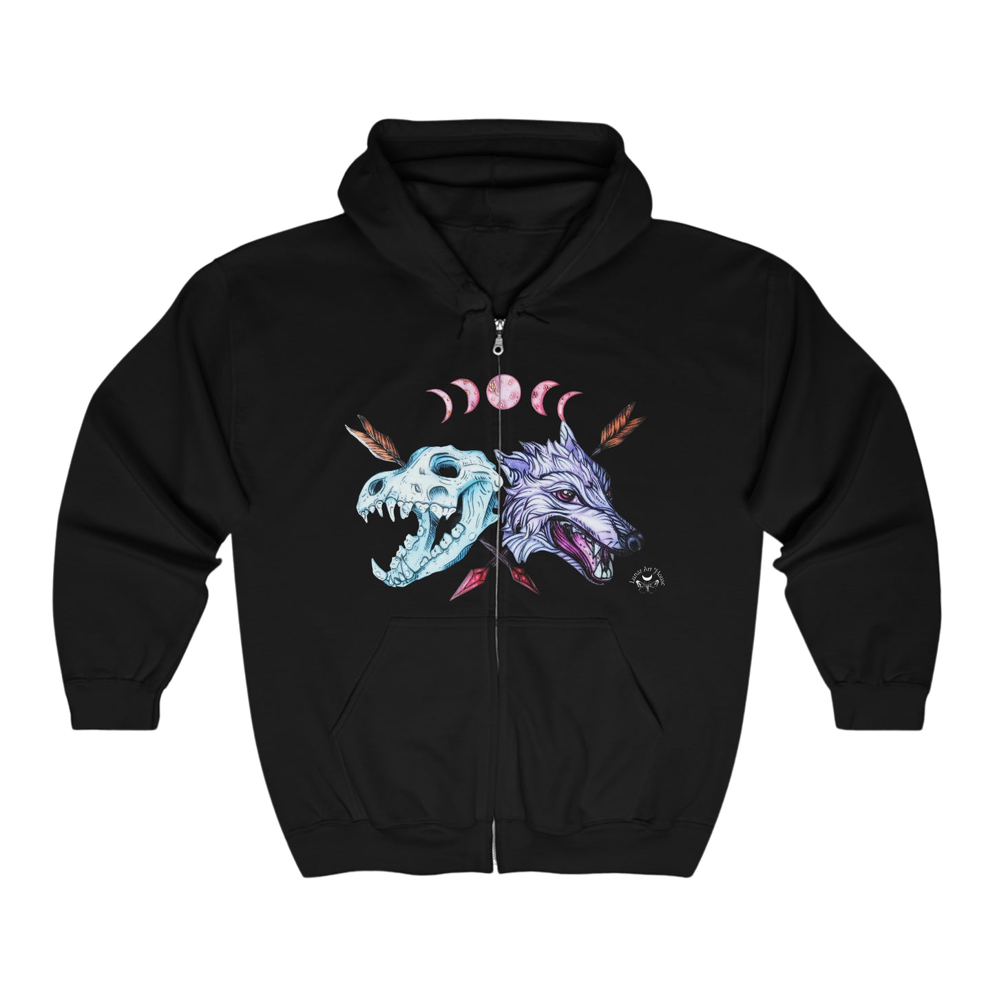 Wolf Zip Up Sweatshirt