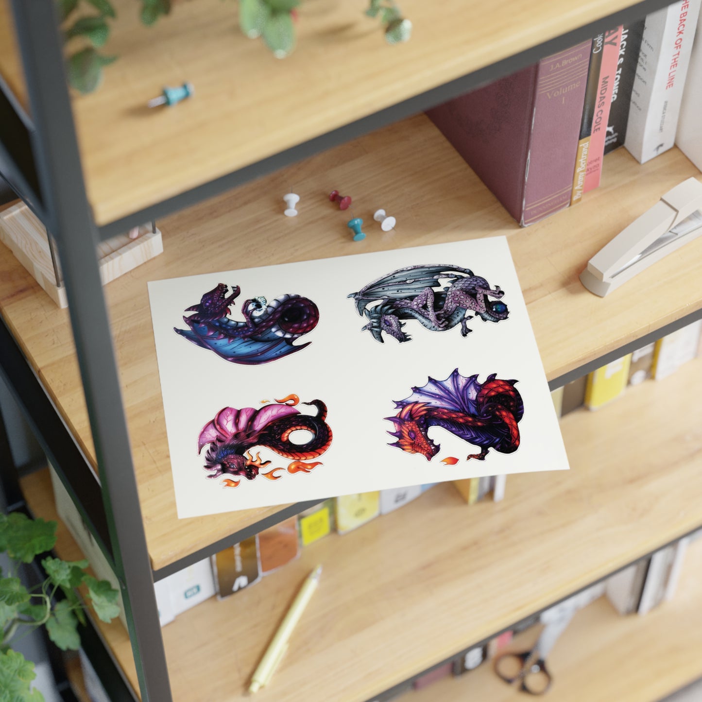 Dragons Sticker Sheet