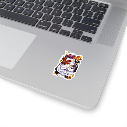 Autmn Skull Sticker