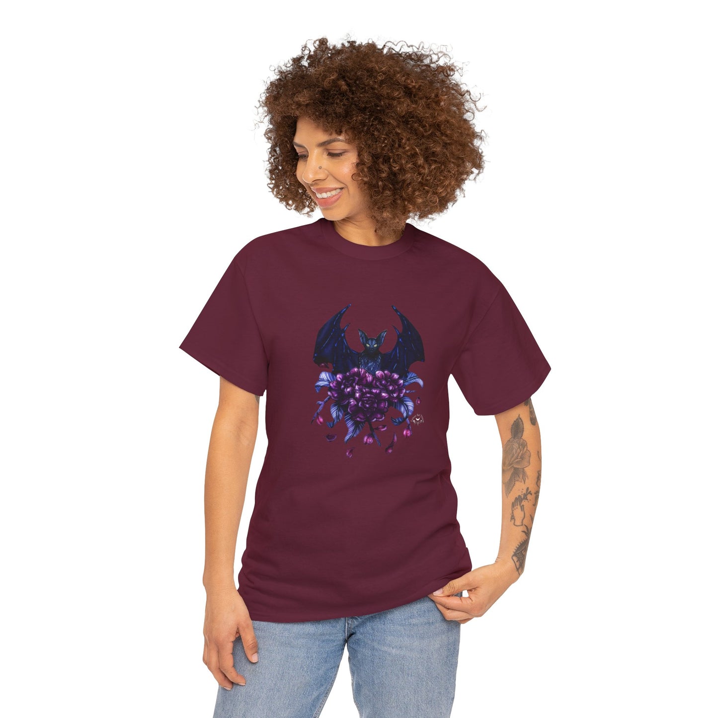 Floral Bat Tee