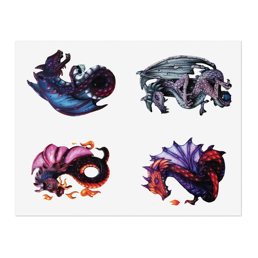 Dragons Sticker Sheet