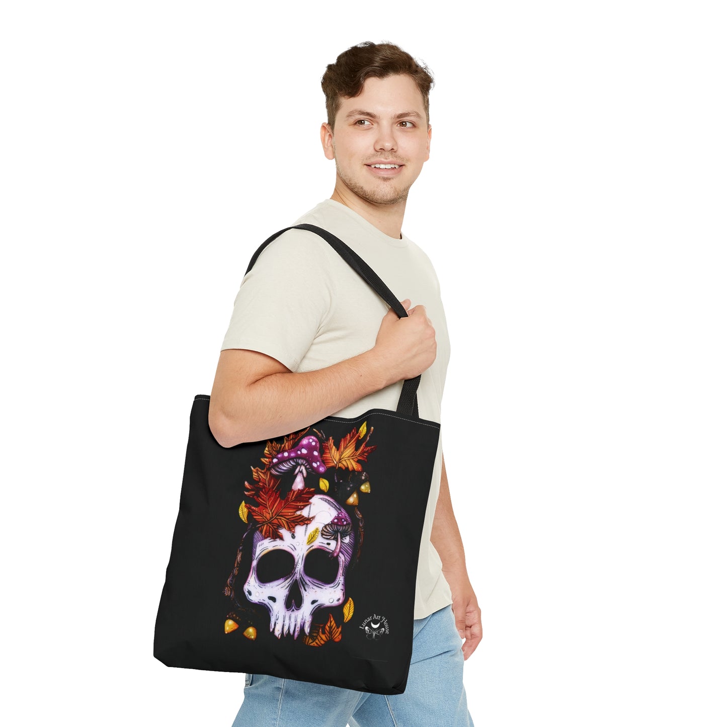 Autmn Skull Tote Bag