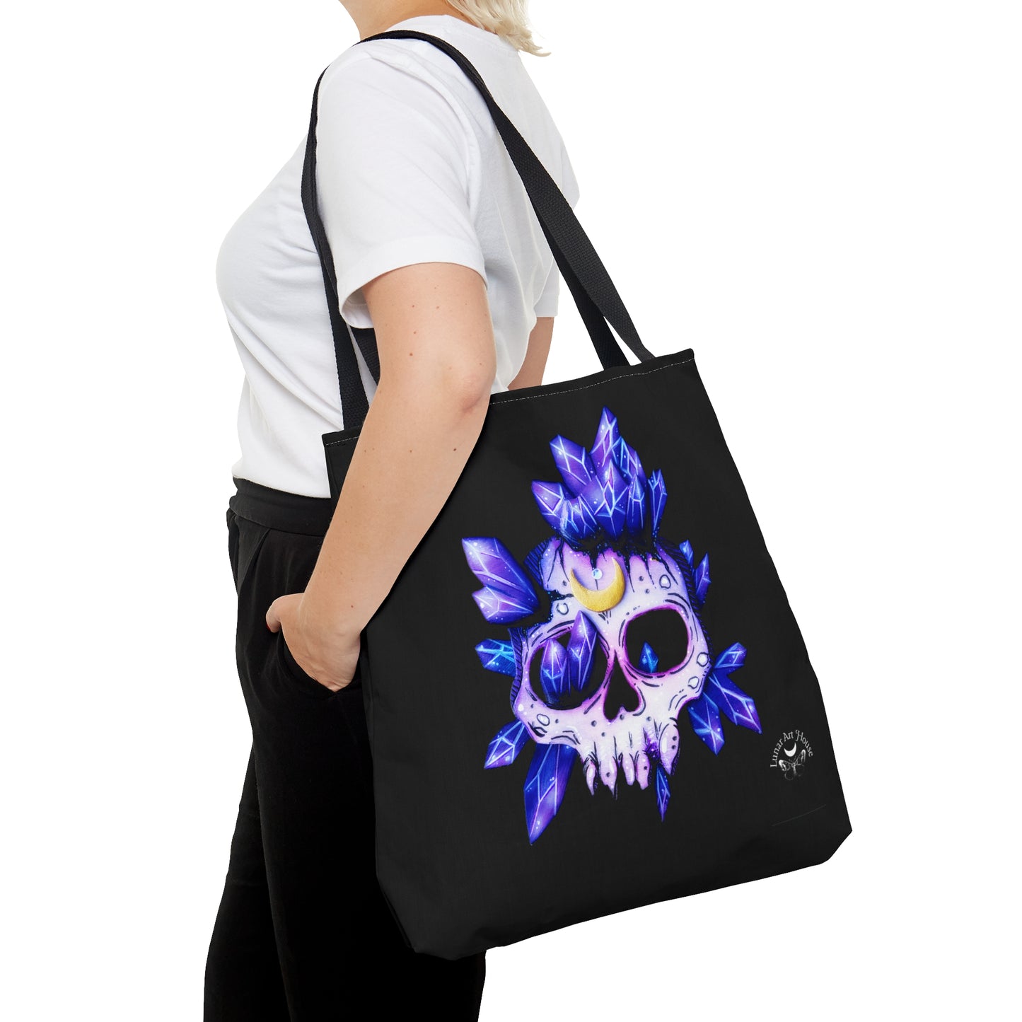 Crystal Skull Tote Bag