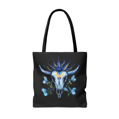 Cow Skull Tote Bag