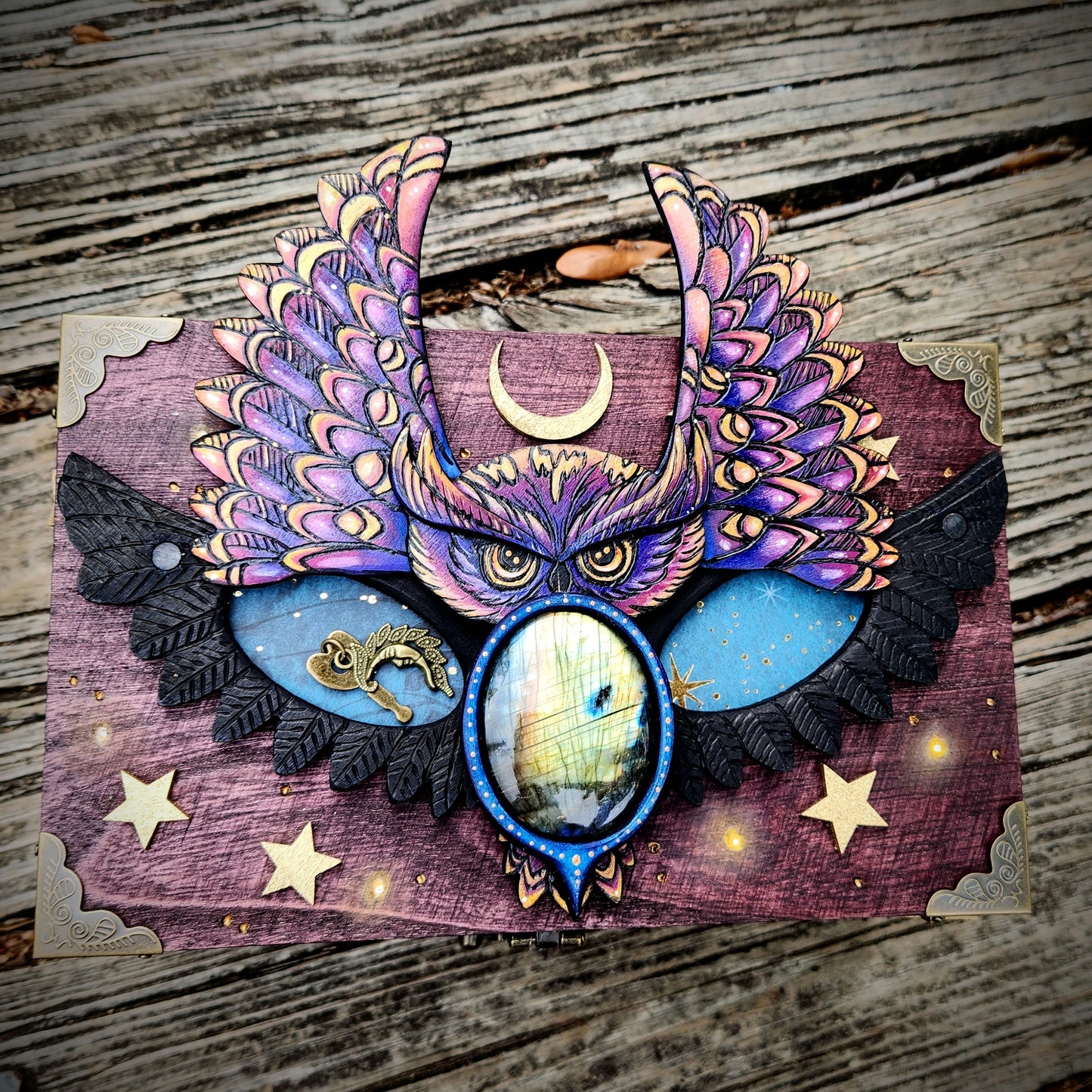 Owl Hidden Key Box