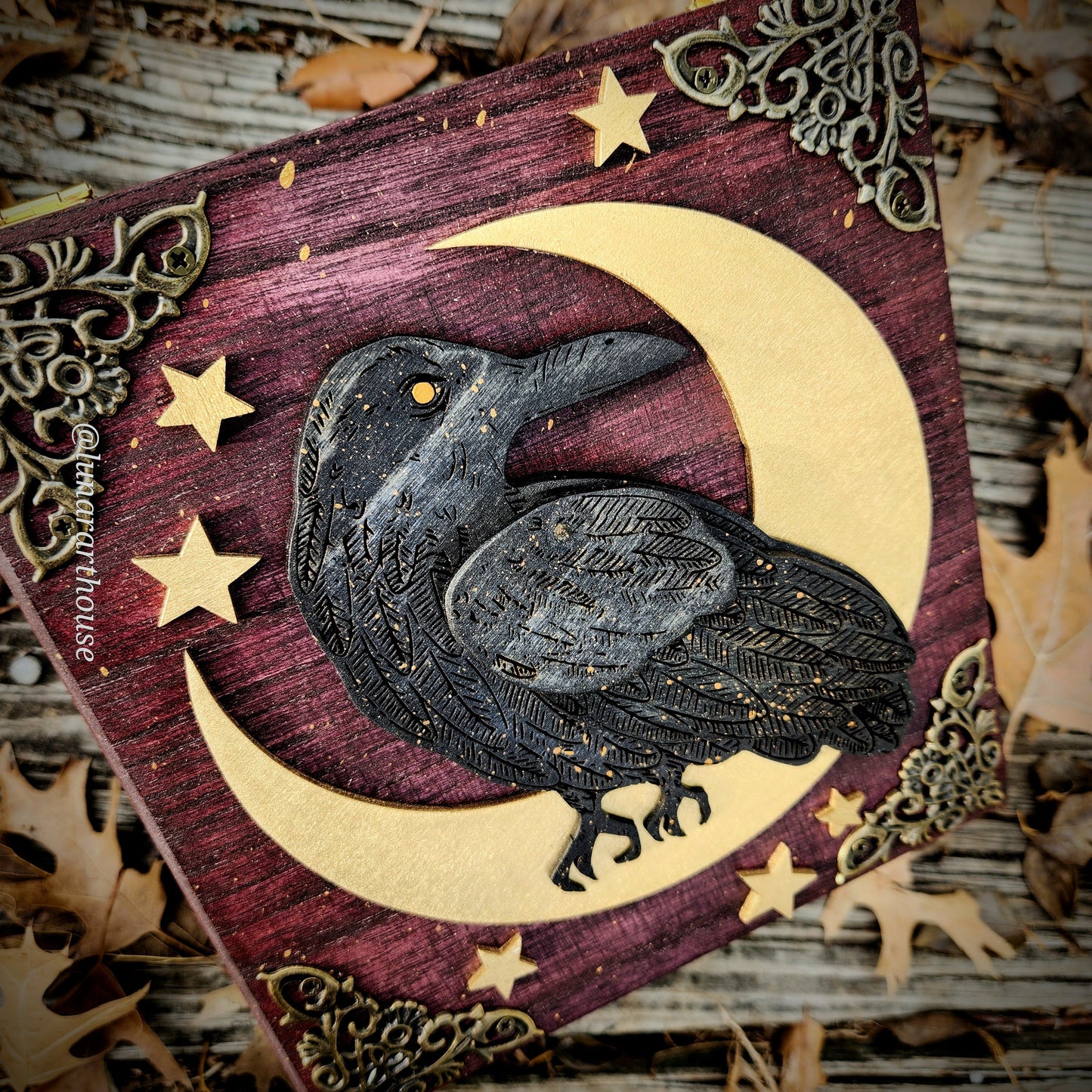 The Raven Hidden Key Box