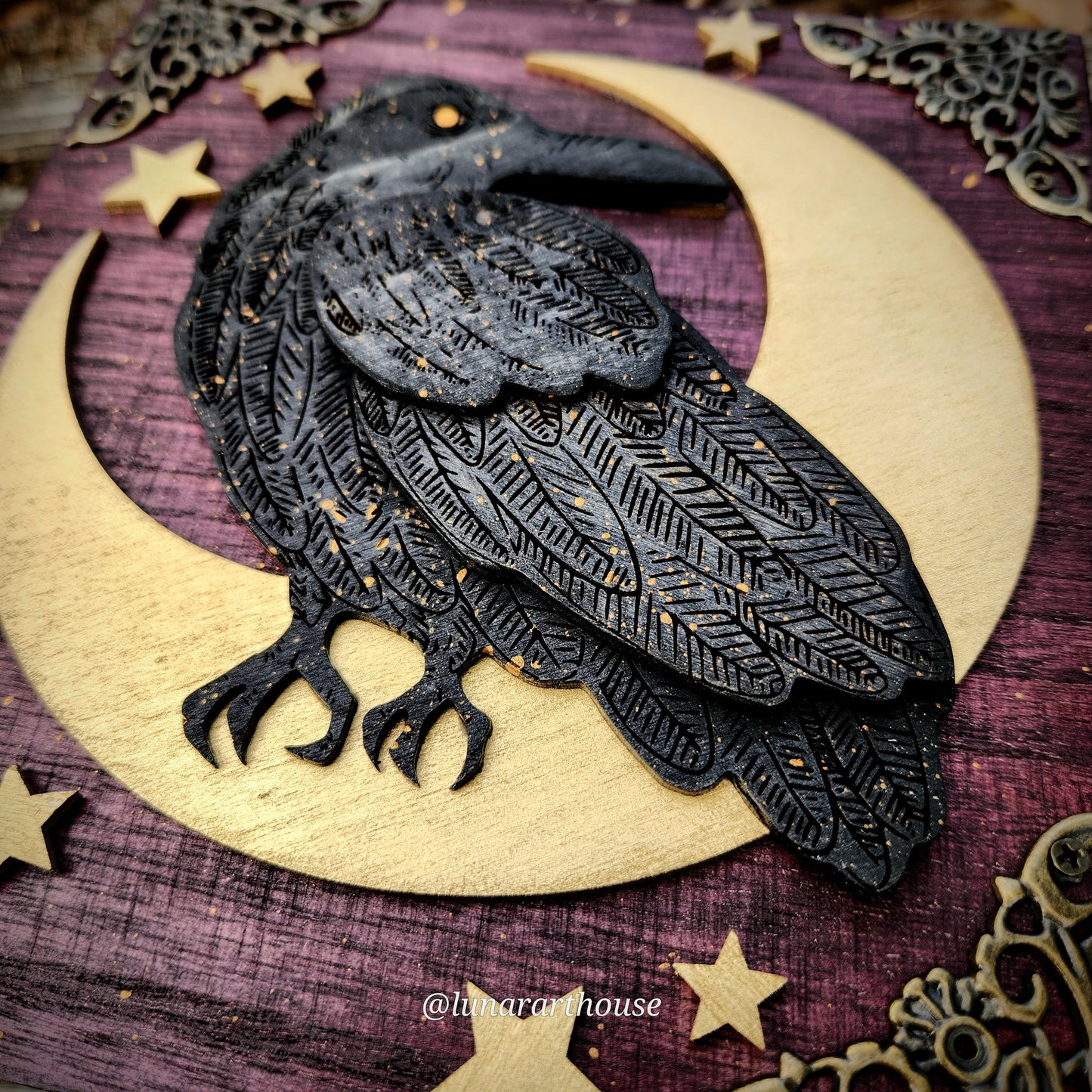 The Raven Hidden Key Box