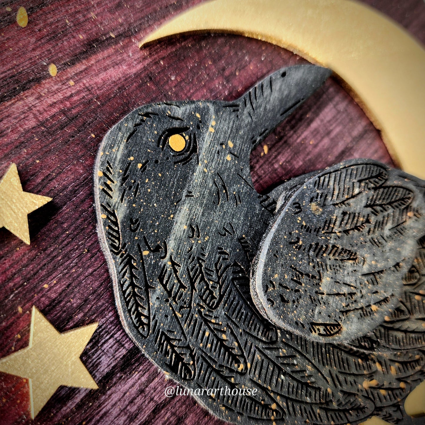 The Raven Hidden Key Box