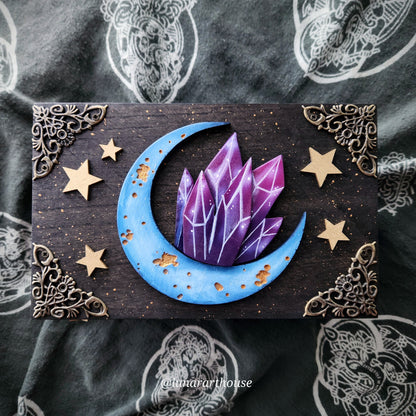 Crystal Moon Hidden Key Box