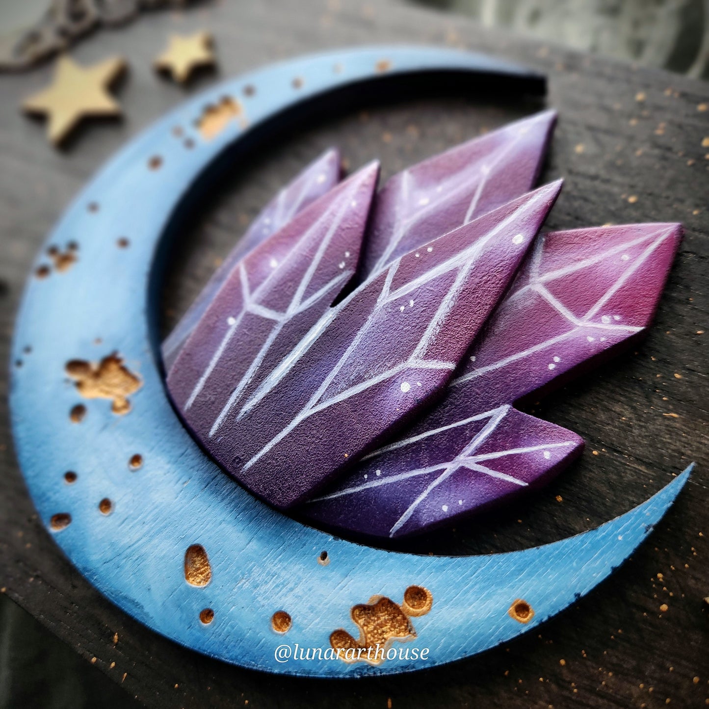 Crystal Moon Hidden Key Box