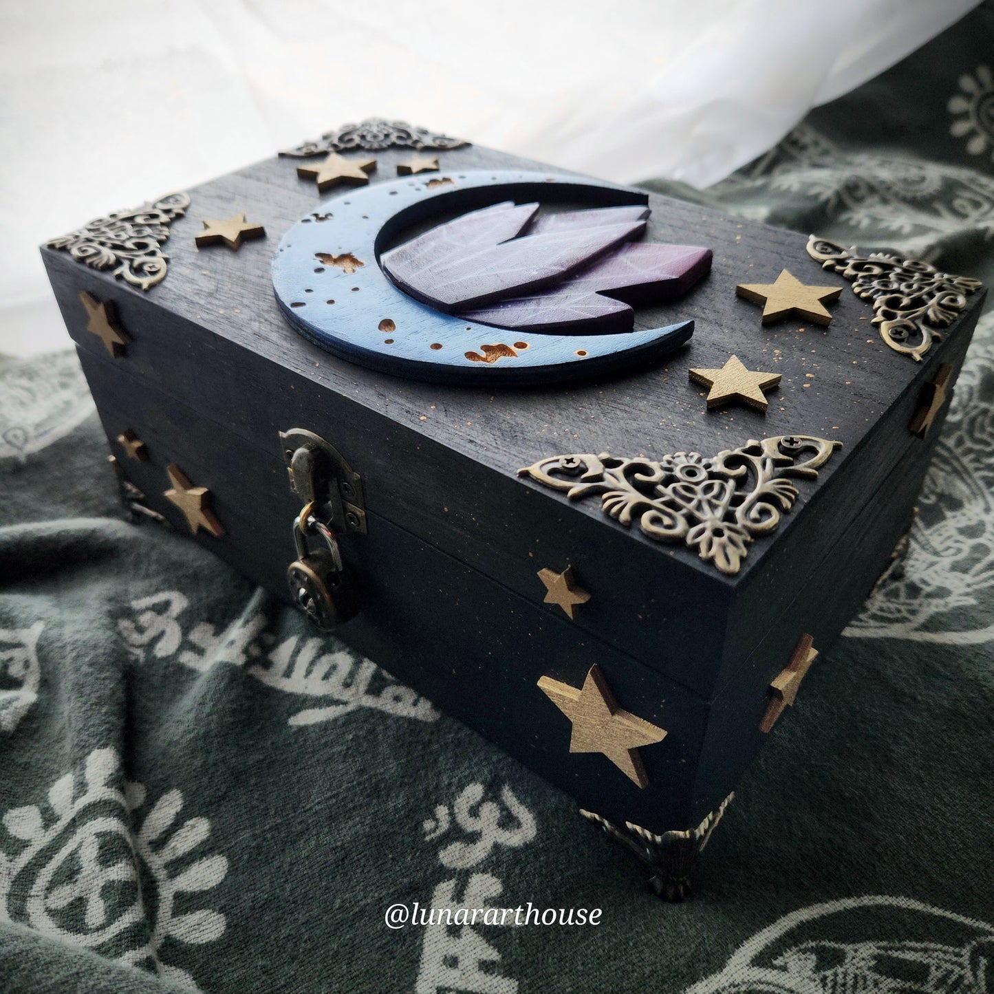 Crystal Moon Hidden Key Box