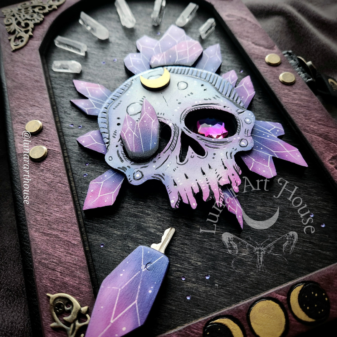Crystal Skull Hidden Key Journal