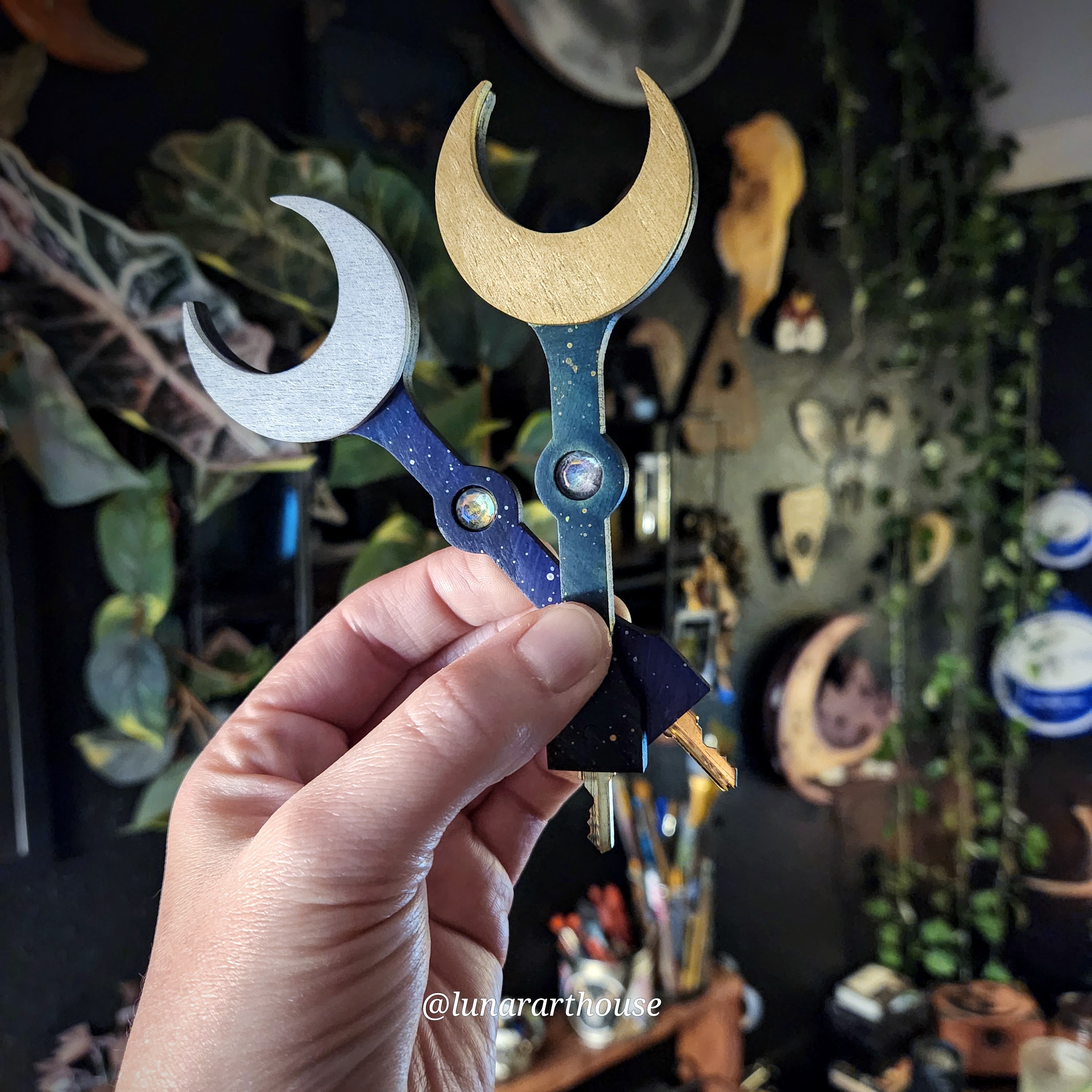 Moth Key Racks Luna Moth Key Replacement – Lunar Art House