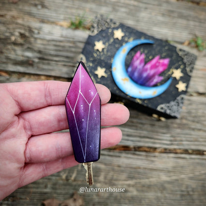 Crystal Moon Hidden Key Box