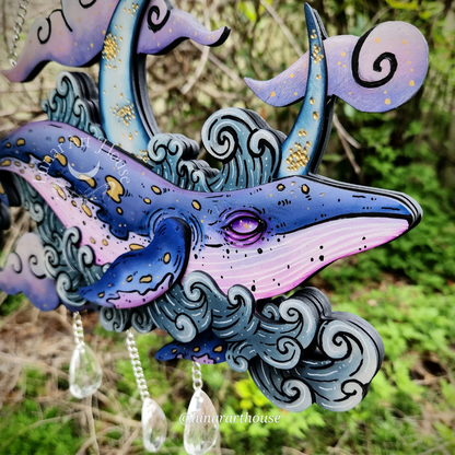 Sky Whale Art