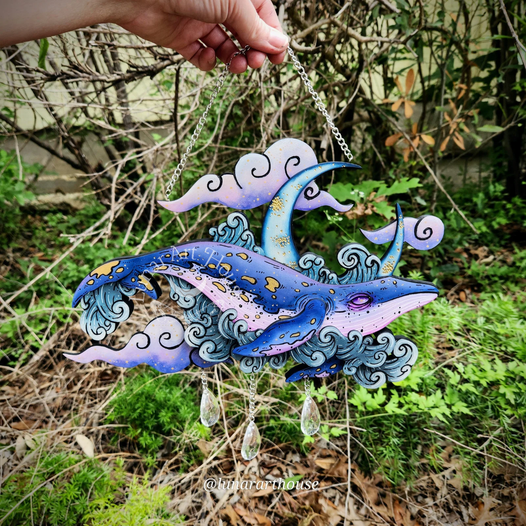 Sky Whale Art