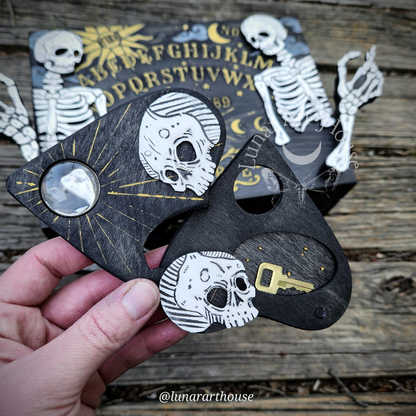Skeleton Ouija Hidden Key Box Large Made to Order