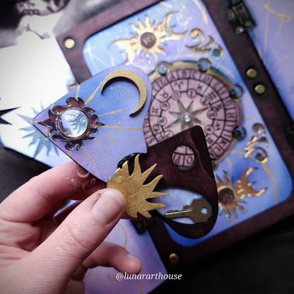 Planchette Doors Hidden Key Journal