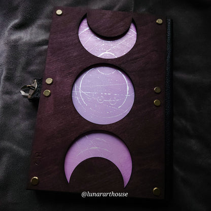 Pink Celestial Hidden Key Journal