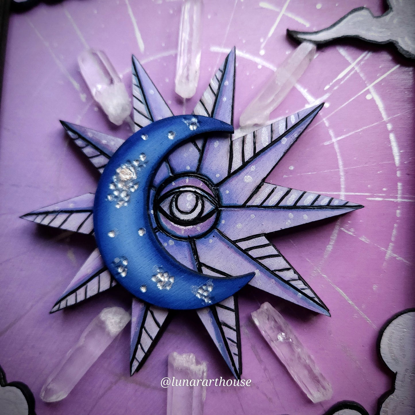 Pink Celestial Hidden Key Journal