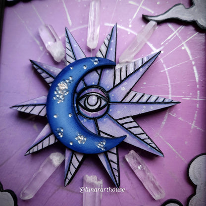 Pink Celestial Hidden Key Journal