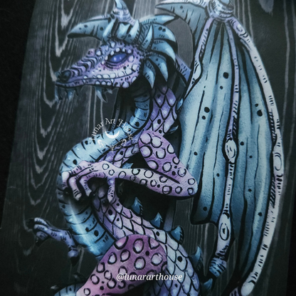 Dragon Art Print 5x7