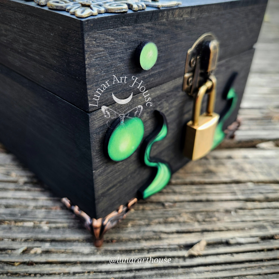 Skull Vial Hidden Key Box Printed Edition