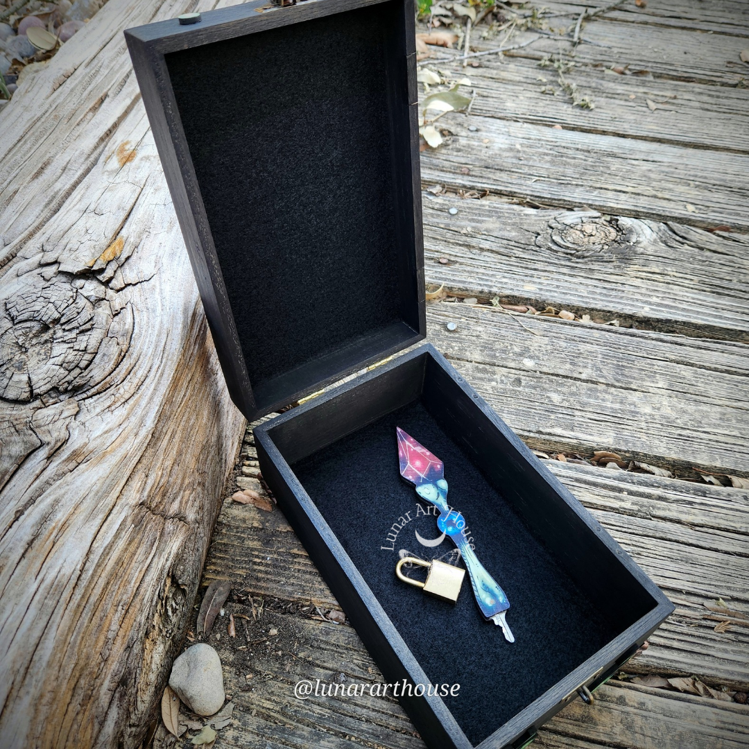 Skull Vial Hidden Key Box Printed Edition