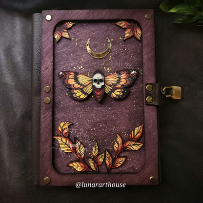 Death Moth Hidden Key Journal Printed Edition