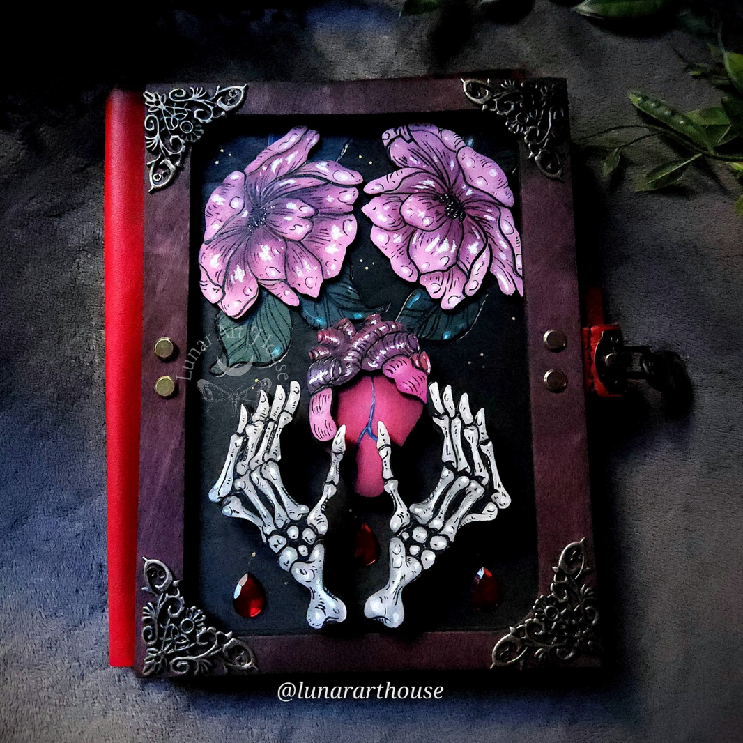 Lunar Art House Hidden Key Boxes and Art
