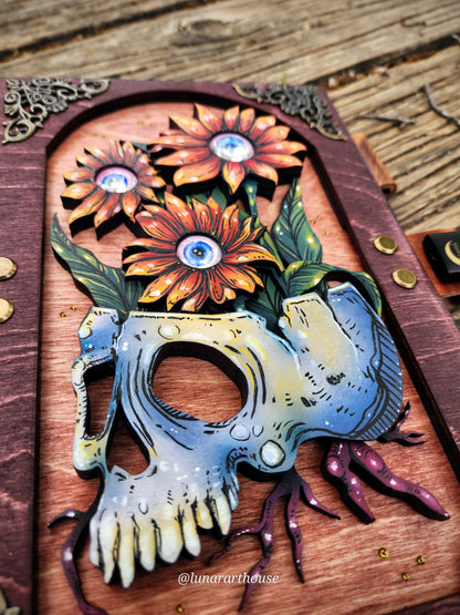 Sunflower Eyes Hidden Key Journal