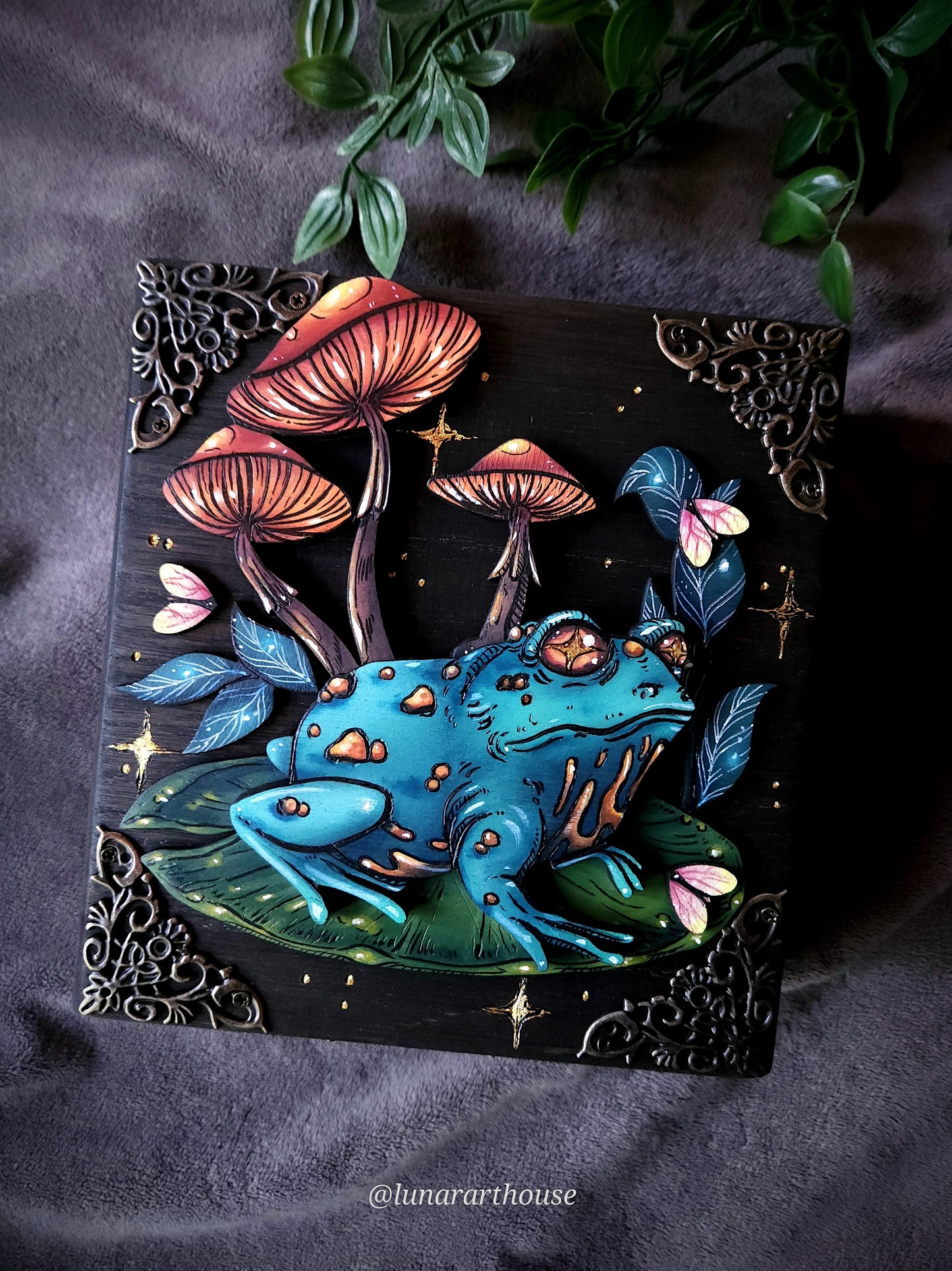 Toad Hidden Key Box