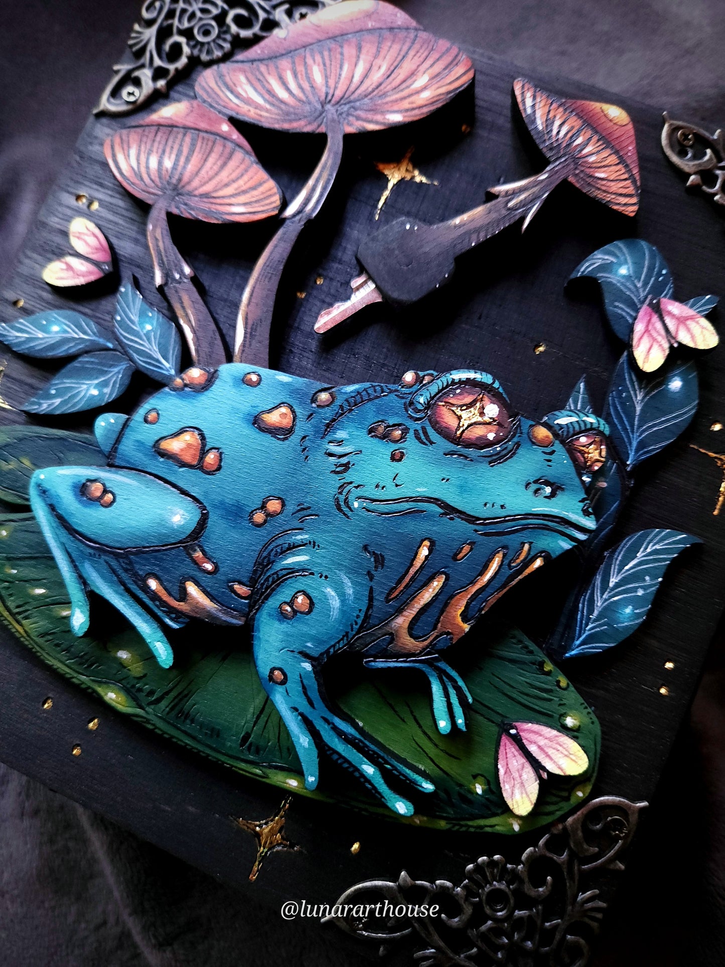 Toad Hidden Key Box