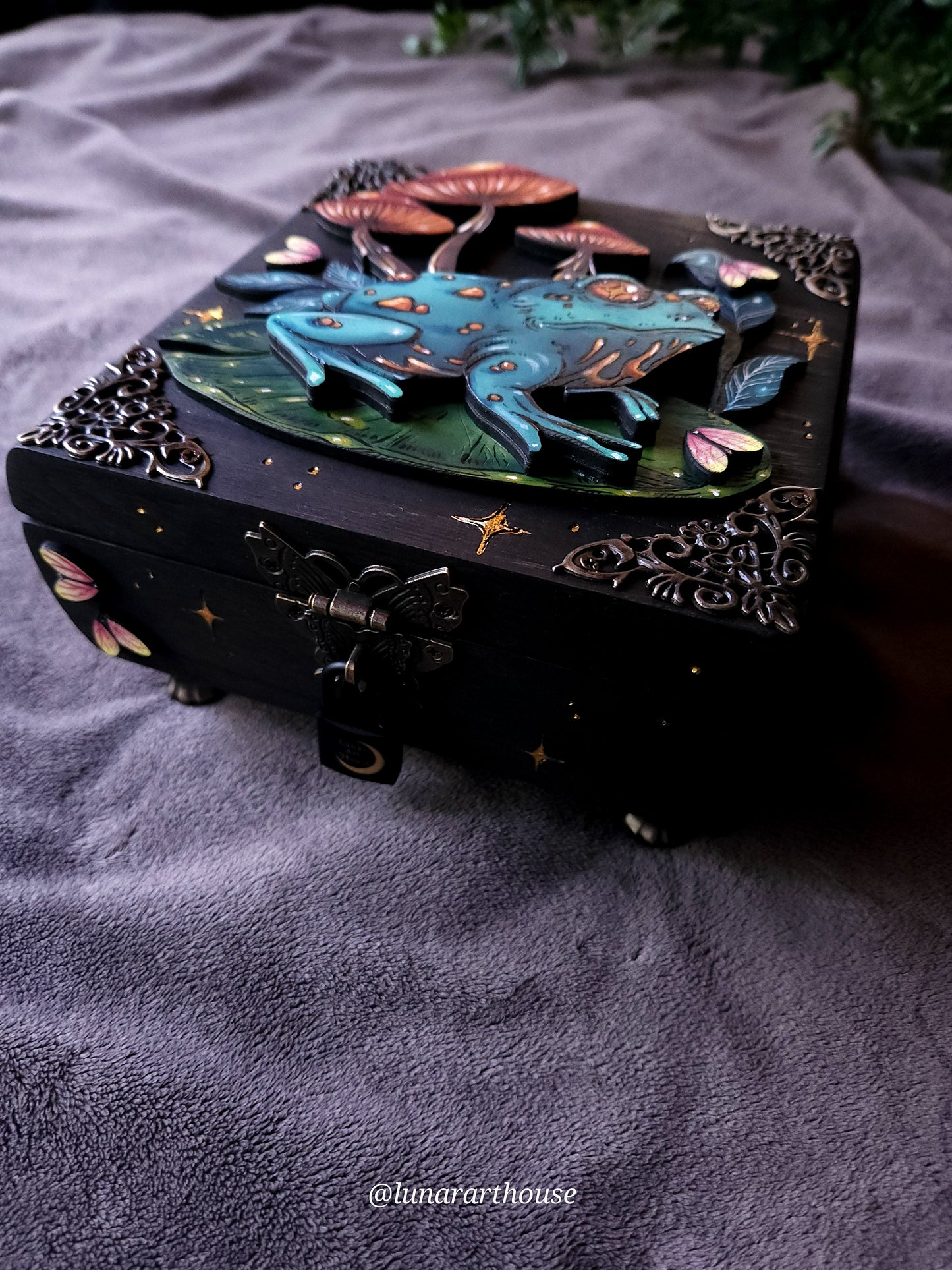 Toad Hidden Key Box