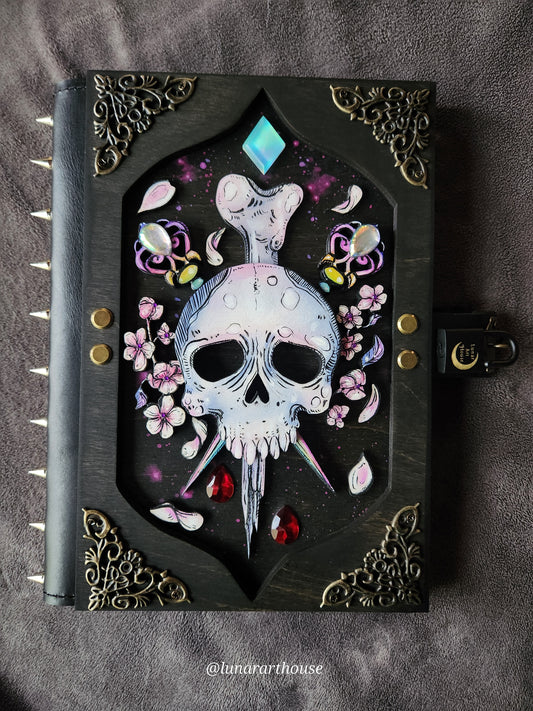 Easter Skull Hidden Key Journal