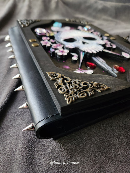 Skull Hidden Key Journal